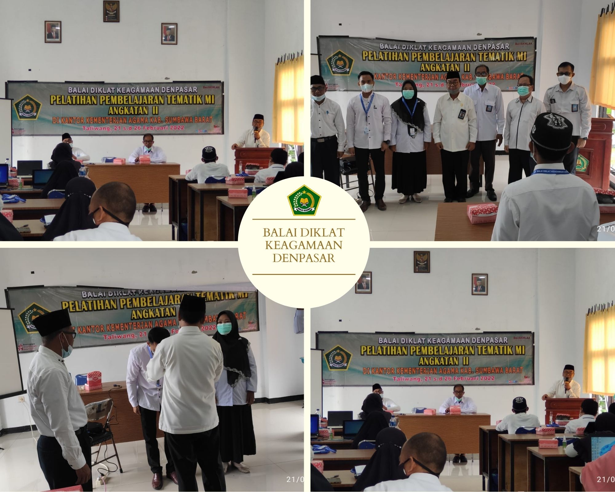 Pelatihan di Wilayah Kerja (PDWK) Pelatihan Tematik  MI Angkatan II Kantor Kementerian Agama Kabupaten Sumbawa Barat